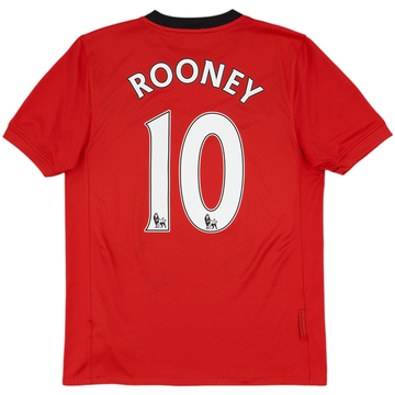 2009-10 Manchester United Home Shirt Rooney #10 - 6/10 - (S)