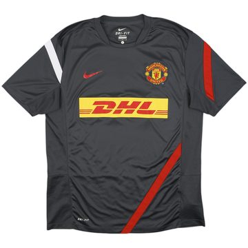 2012-13 Manchester United Nike Training Shirt - 9/10 - (L)