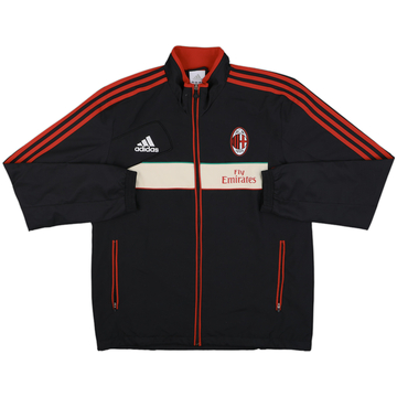 2012-13 AC Milan adidas Track Jacket - 8/10 - (M/L)