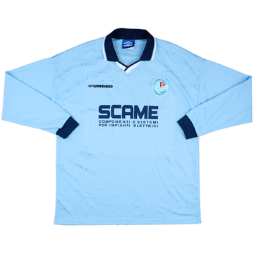 1998-99 Albinoleffe Match Issue Home L/S Shirt #14