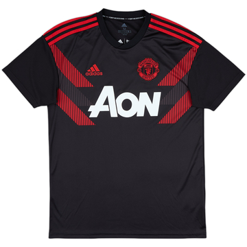 2017-18 Manchester United adidas Training Shirt - 10/10 - (M)