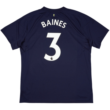 2017-18 Everton Third Shirt Baines #3 - 10/10 - (XXL)