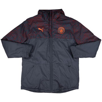 2023-24 Manchester City Puma Padded Bench Coat - 10/10 - (L)