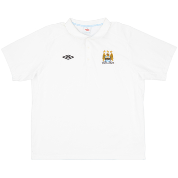 2011-12 Manchester City Umbro Polo Shirt - 9/10 - (XXL)