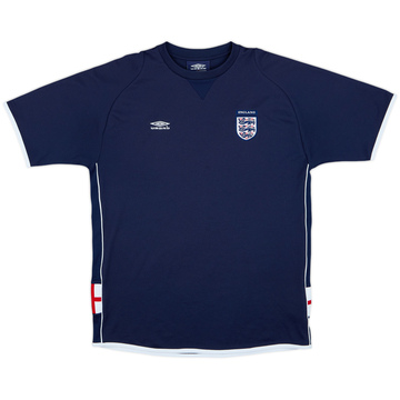 2002-04 England Umbro Training Shirt - 8/10 - (M)