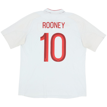 2012-13 England Home Shirt Rooney #10 - 5/10 - (L)