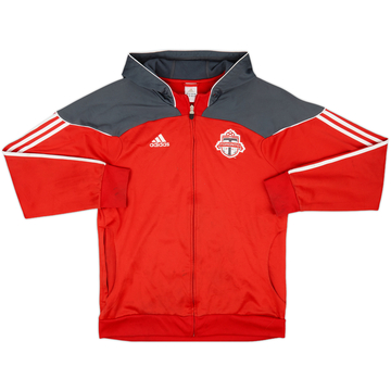 2010-11 Toronto adidas Hooded Track Jacket - 7/10 - (L/XL)