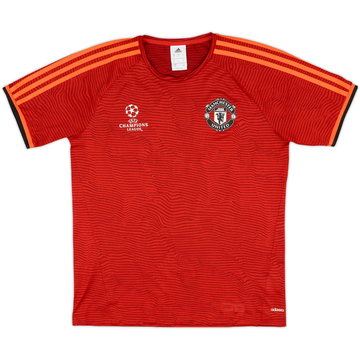 2015-16 Manchester United adizero Champions League Training Shirt - 10/10 - (S)