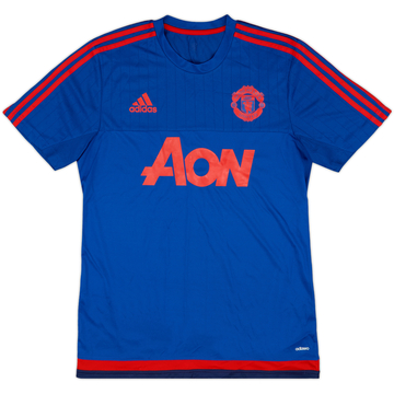 2015-16 Manchester United adizero Training Shirt - 8/10 - (M)