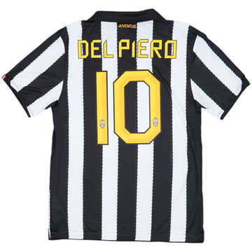 2010-11 Juventus Home Shirt Del Piero #10 (M)