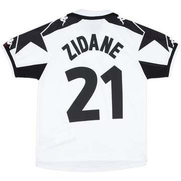 1999-00 Juventus Away Shirt Zidane #21 (S)