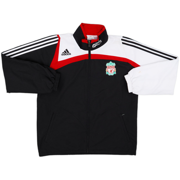 2007-08 Liverpool adidas Track Jacket - 6/10 - (L/XL)