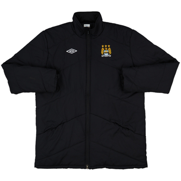 2009-10 Manchester City Umbro Padded Bench Coat - 8/10 - (XXL)