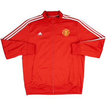 2015-16 Manchester United adidas Track Jacket - 9/10 - (XL)