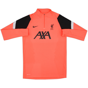 2020-21 Liverpool Nike Vaporknit 1/4 Zip Training Top - 10/10 - (L)