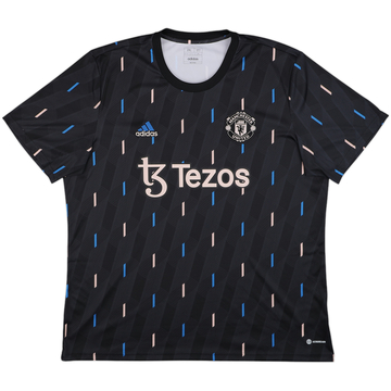 2022-23 Manchester United adidas Training Shirt - 10/10 - (XXL)