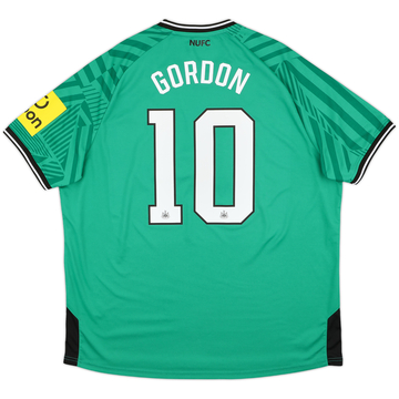 2023-24 Newcastle Away Shirt Gordon #10 - 10/10 - (3XL)