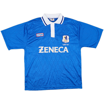 1994-97 Macclesfield Town 'FA Trophy 1996' Home Shirt - 8/10 - (XL)