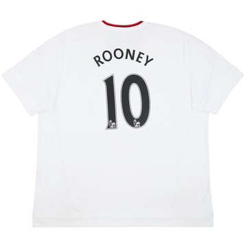 2015-16 Manchester United Away Shirt Rooney #10 - 7/10 - (3XL)