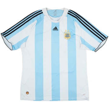 2007-09 Argentina Home Shirt - 4/10 - (3XL)