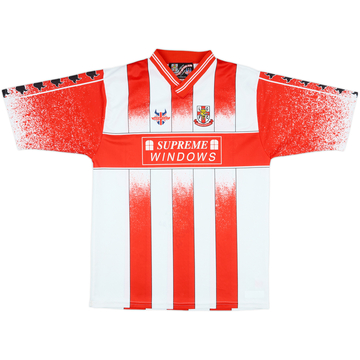 2001-02 Lincoln City Women's Match Issue Home Shirt #4