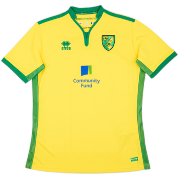 2016-17 Norwich Home Shirt - 8/10 - (XXL)