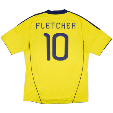 2010-11 Scotland Away Shirt Fletcher #10