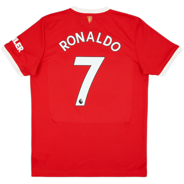 2021-22 Manchester United Home Shirt Ronaldo #7 (L)