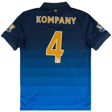 2014-15 Manchester City Away Shirt Kompany #4 - 6/10 - (M)