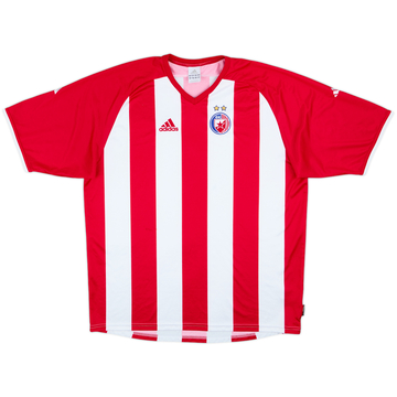 2003-04 Red Star Belgrade Home Shirt - 6/10 - (XL)
