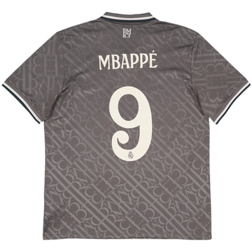 2024-25 Real Madrid Third Shirt Mbappe #9 - 8/10 - (XL)