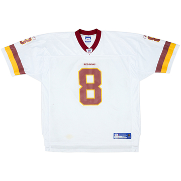 2005-06 Washington Redskins Brunell #8 Reebok On Field Away Jersey - 7/10 - (XXL)