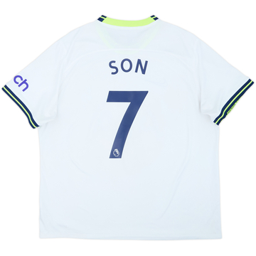 2020-21 Tottenham Home Shirt Son #7 - 6/10 - (XL)