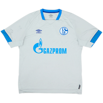 2018-19 Schalke Signed Away Shirt - 6/10 - (L)