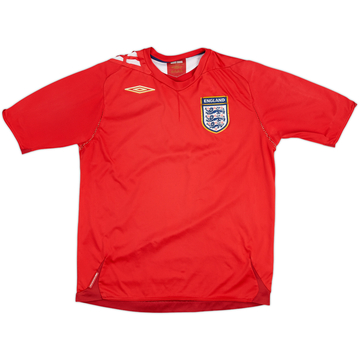 2006-08 England Away Shirt - 5/10 - (M)