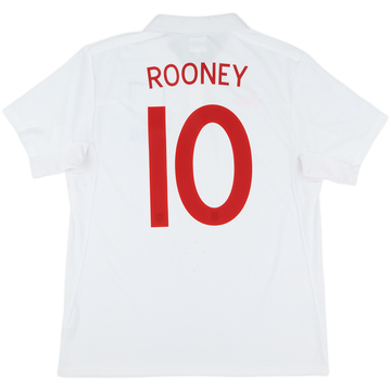 2009-10 England 'South Africa' Home Shirt Rooney #10 - 8/10 - (L)