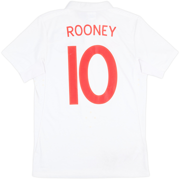 2009-10 England 'South Africa' Home Shirt Rooney #10 - 5/10 - (M)