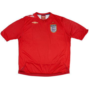 2006-08 England Away Shirt - 5/10 - (XXL)
