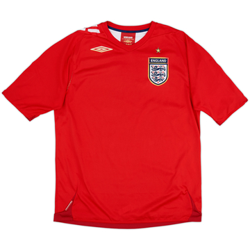 2006-08 England Away Shirt - 5/10 - (L)