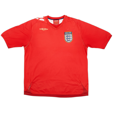 2006-08 England Away Shirt - 5/10 - (XL)