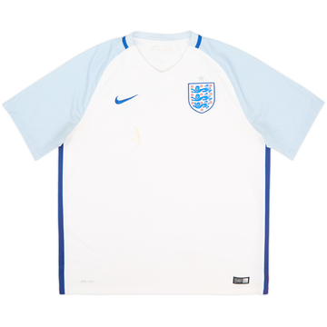 2016-17 England Home Shirt - 5/10 - (XL)