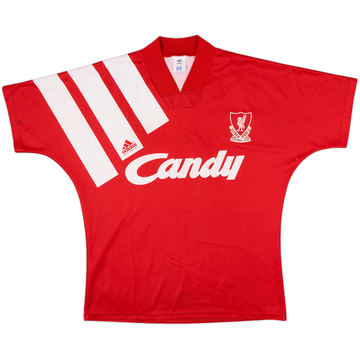 1991-92 Liverpool Home Shirt - 7/10 - (M/L)