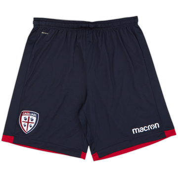 2018-19 Cagliari Home Shorts - 8/10 - (XL)