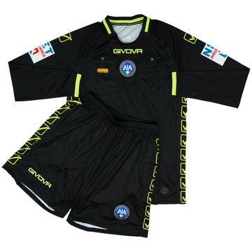 2023-24 Italy Givova Referee L/S Shirt - 9/10 - (L)