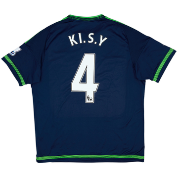 2015-16 Swansea Away Shirt Ki.S.Y #4 - 6/10 - (XL)