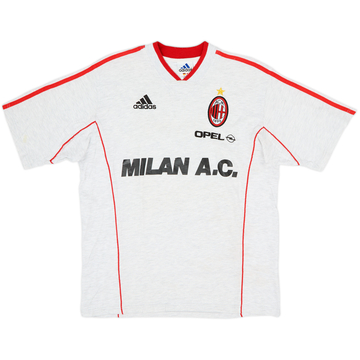 1999-00 AC Milan adidas Training Shirt - 8/10 - (M/L)