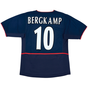 2002-04 Arsenal Away Shirt Bergkamp #10 - 7/10 - (S)