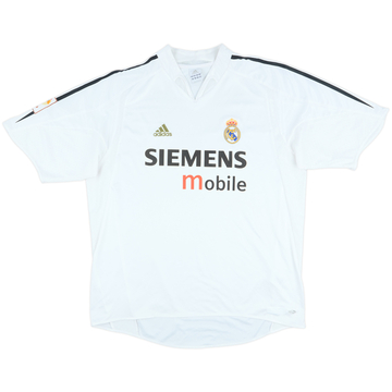 2004-05 Real Madrid Home Shirt - 5/10 - (XL)