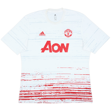 2016-17 Manchester United adidas Training Shirt - 8/10 - (XL)