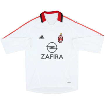 2005-06 AC Milan Player Issue Away L/S Shirt #8 - 7/10 - (M)